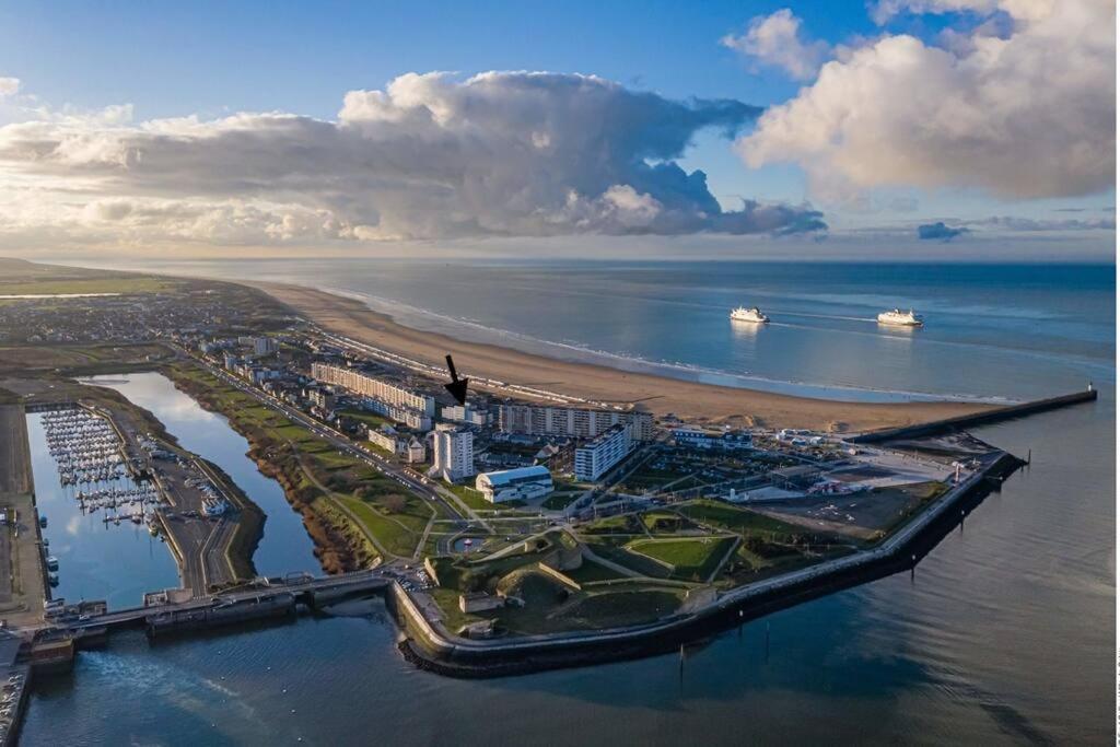 Studio Horizon Bleu, Vue Mer Calais Zewnętrze zdjęcie