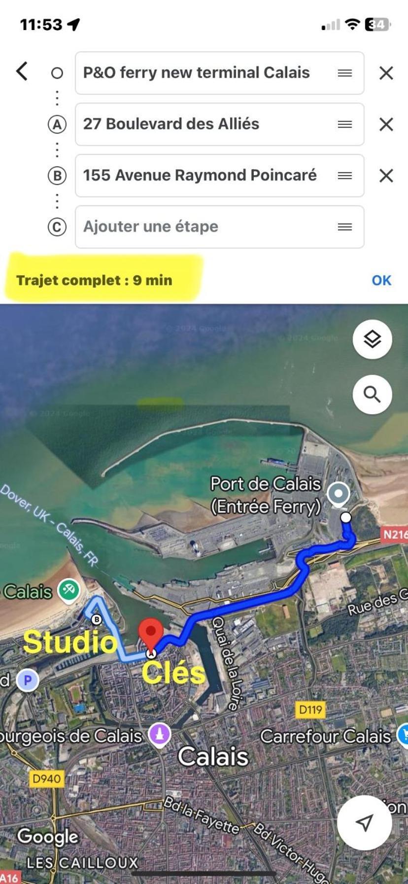 Studio Horizon Bleu, Vue Mer Calais Zewnętrze zdjęcie