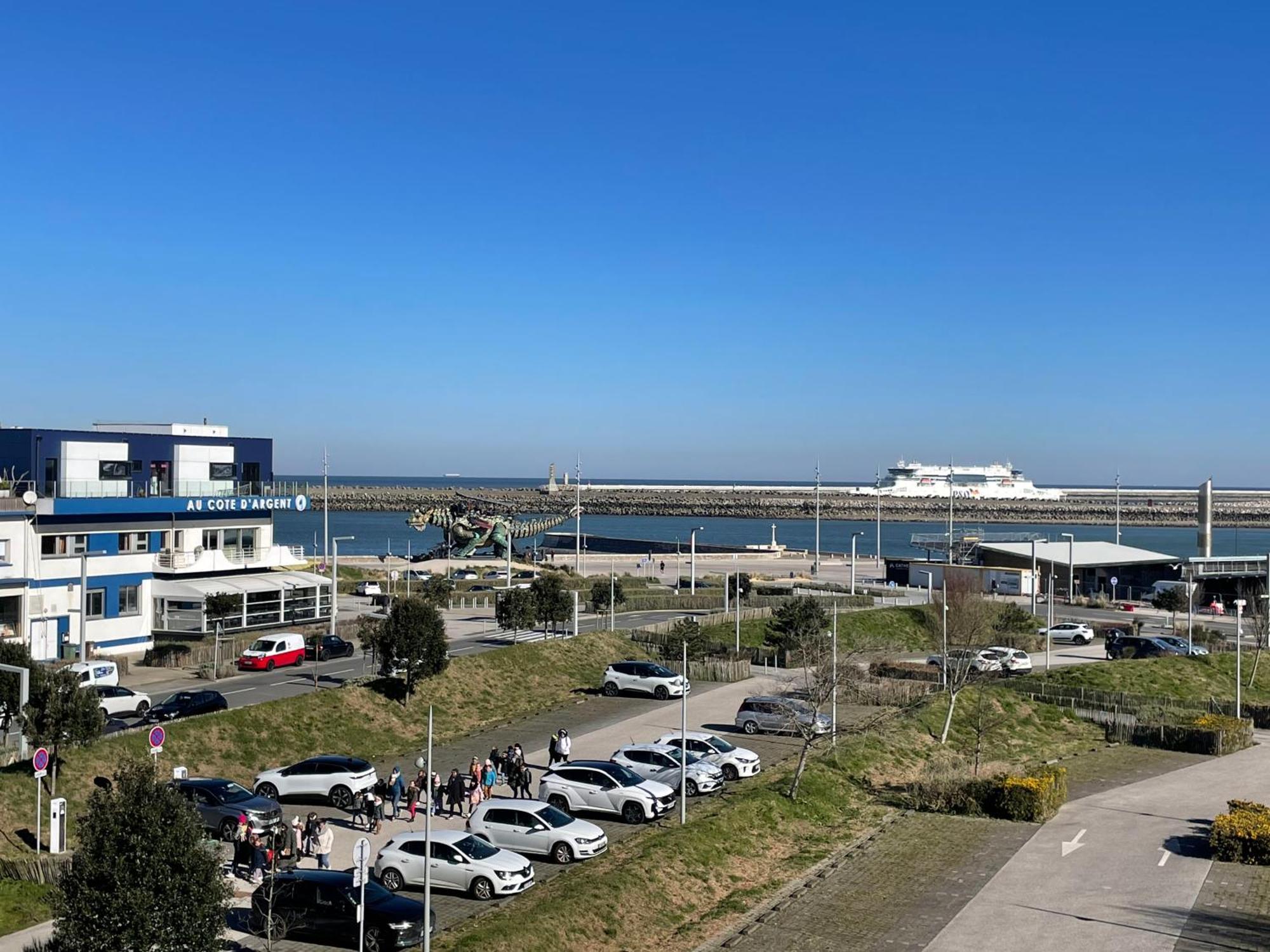 Studio Horizon Bleu, Vue Mer Calais Zewnętrze zdjęcie
